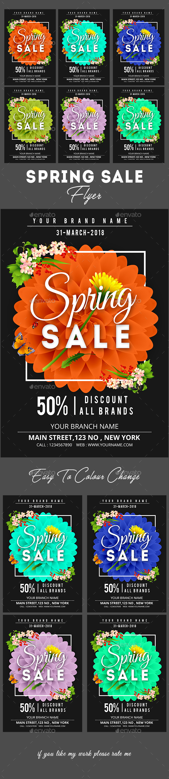 Spring Sale Flyer