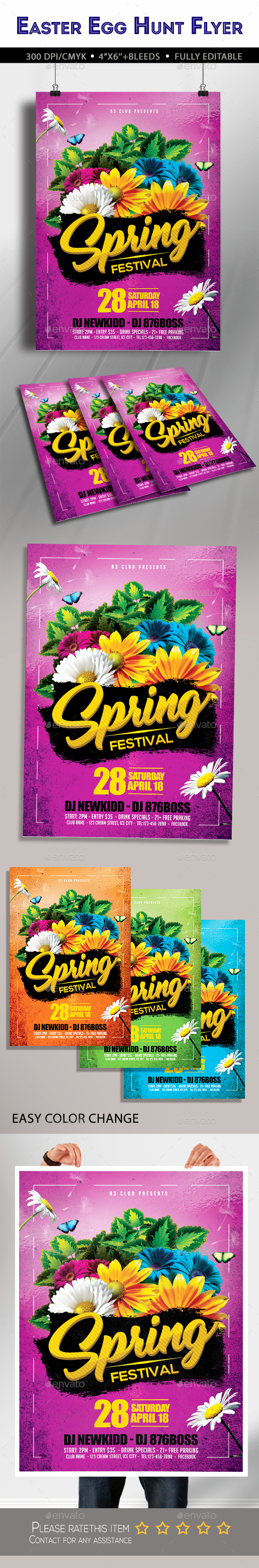 Spring Festival Flyer