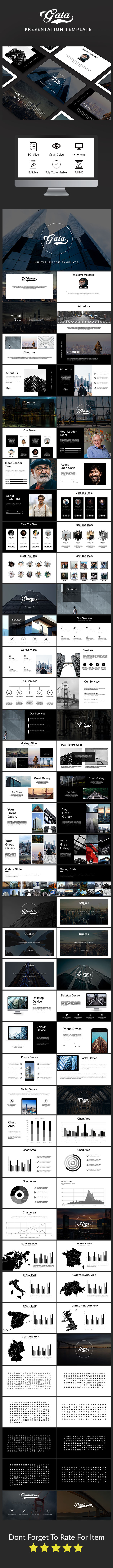 Graphicriver Gata Multipurpose Template 19532740