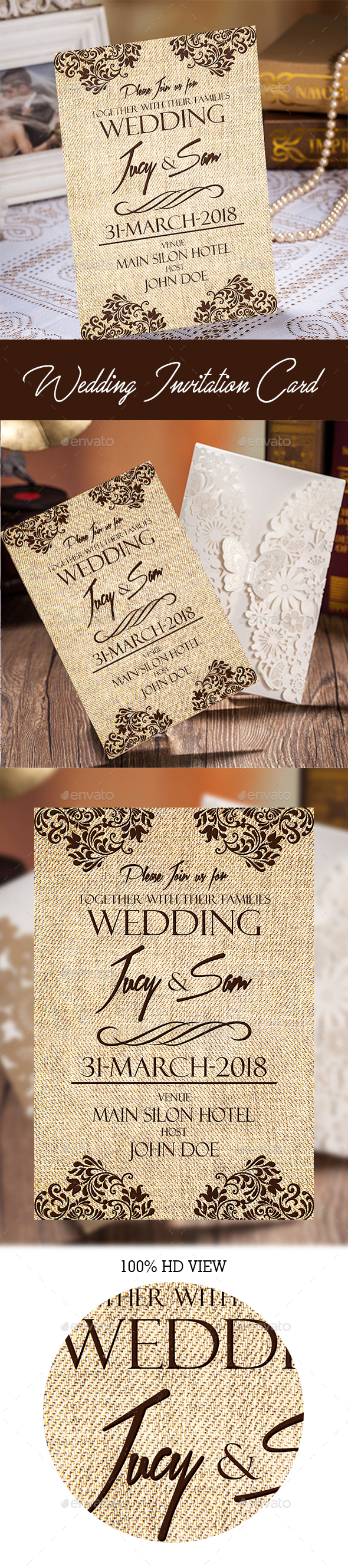 Wedding Invitation Card