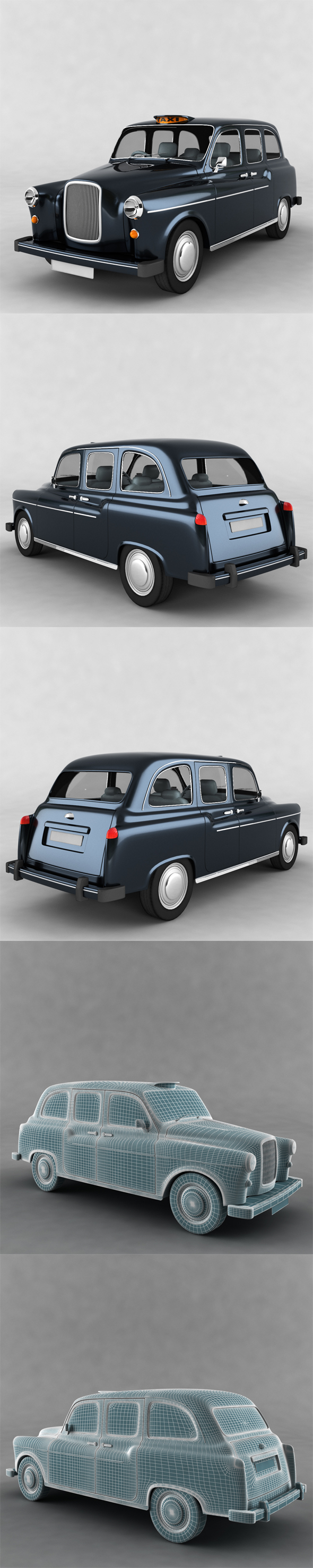 3docean Classic London Cab 19542603