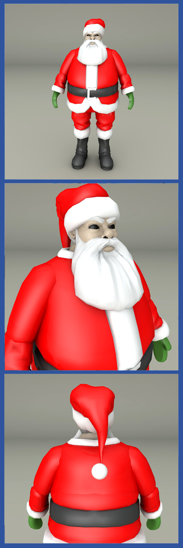 3docean Santa Clause 19544070