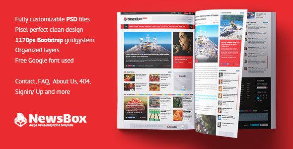 NewsBox - News Magazine Newspaper