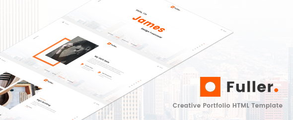 Themeforest Fuller - Creative Portfolio, Resume & Agency HTML Template 19552375