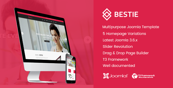 Bestie - Multipurpose Joomla Template