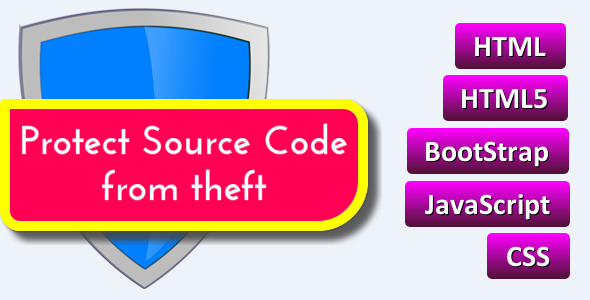 Dear Web Encryptor : Protect the source code of HTML, HTML5, BootStrap website