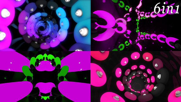 Videohive Bubochki - VJ Loop Pack (6in1) 19555738