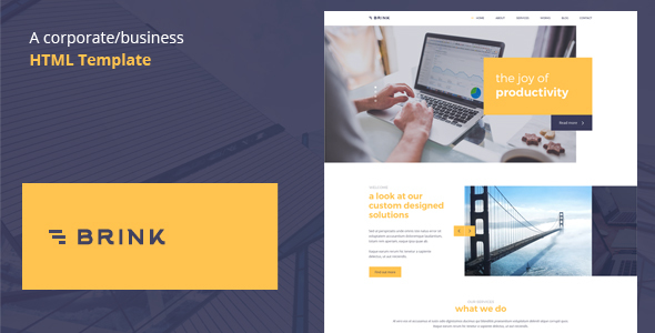 Brink - Creative Business HTML Template