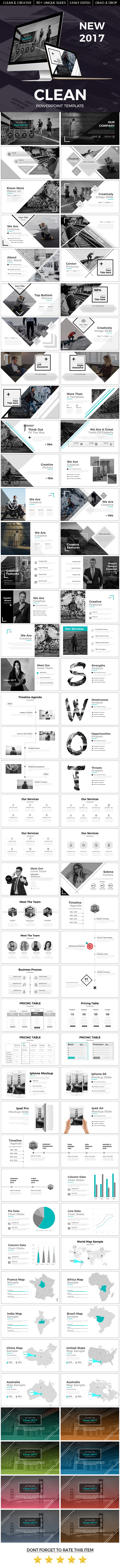 Graphicriver Clean 2017 Powerpoint Template 19566467