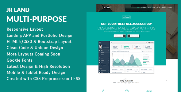JR Land | Multi-Purpose Responsive Template