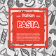 Pasta Label Template