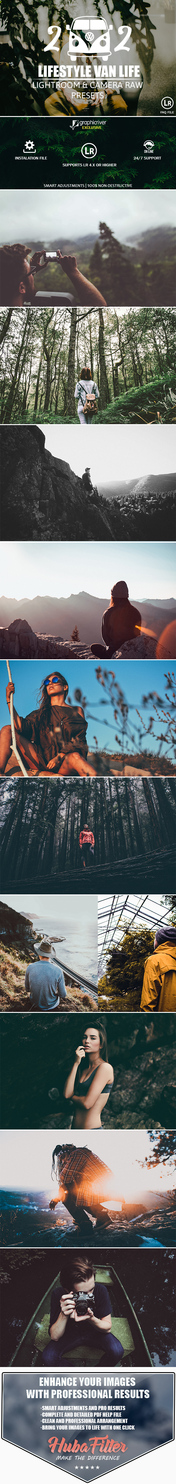 Graphicriver 22 Lifestyle Van Life Lightroom & ACR Presets 19577423
