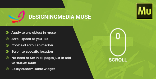 Scroll To Top - Muse Widget