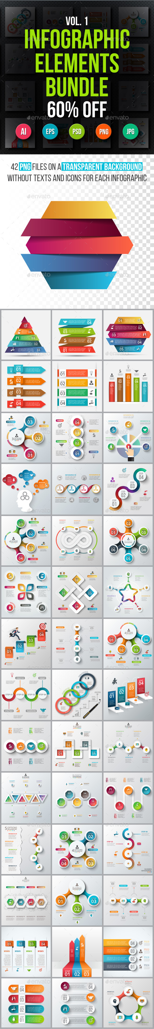 Infographic elements bundle v.01