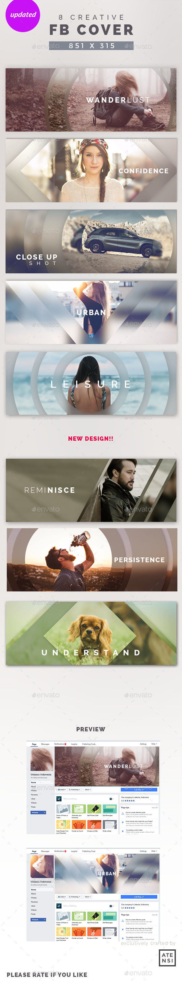 Graphicriver Creative Facebook Cover 19534699