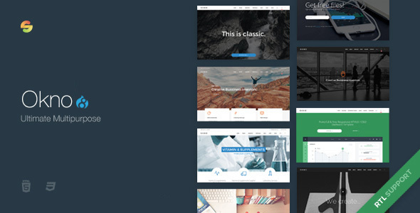 Okno - Ultimate Multipurpose Drupal 8 Theme