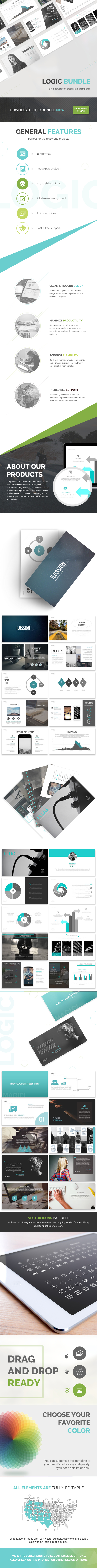 Graphicriver Logic Bundle - 3 in 1 19586462