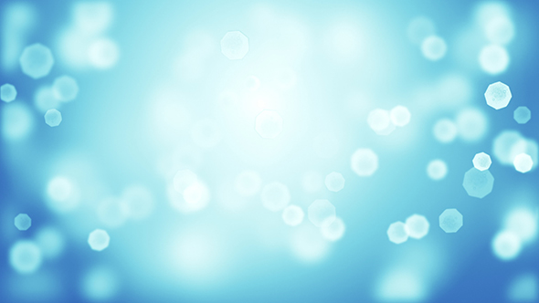 Videohive Looping Video Of Glowing Blue Particles 19586975