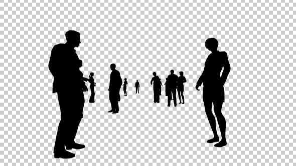 Videohive Business World Silhouettes 19587236