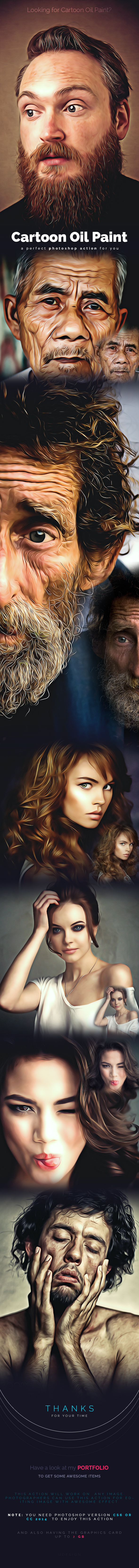 Graphicriver Cartoon Oil Paint 19587810