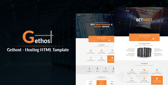 Gethost - Responsive Hosting Template