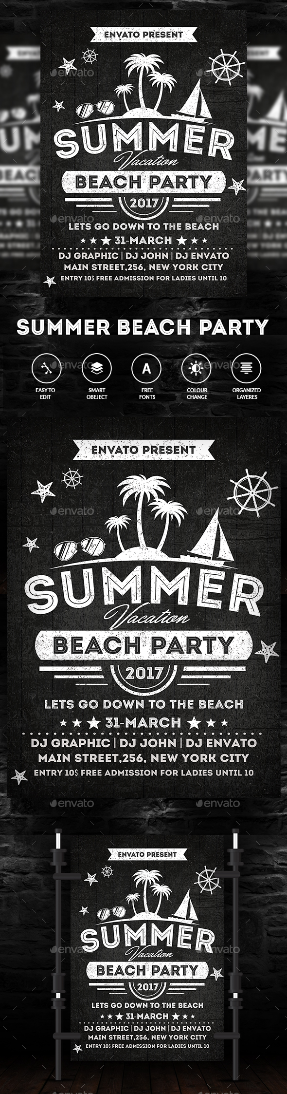 Summer Beach Flyer
