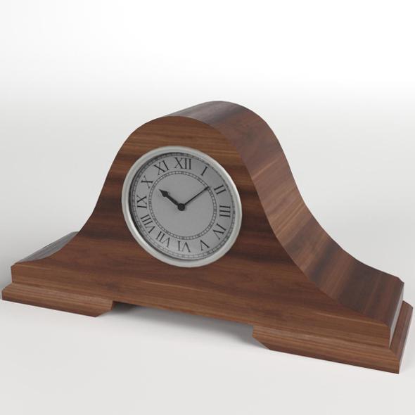 Fireside Clock 2 - 3DOcean Item for Sale
