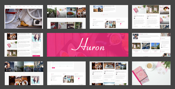 Huron - Clean & Elegant Blog HTML