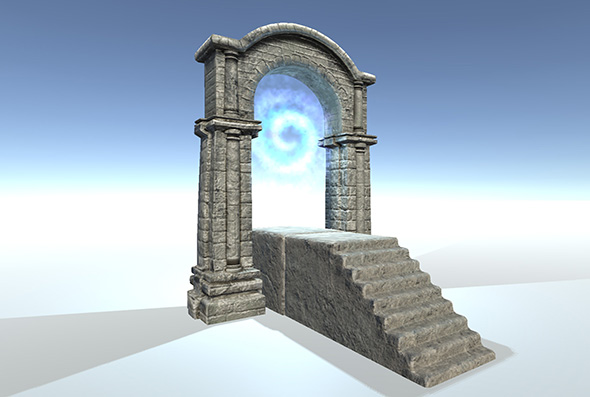 3DOcean Stone Gate 19613491