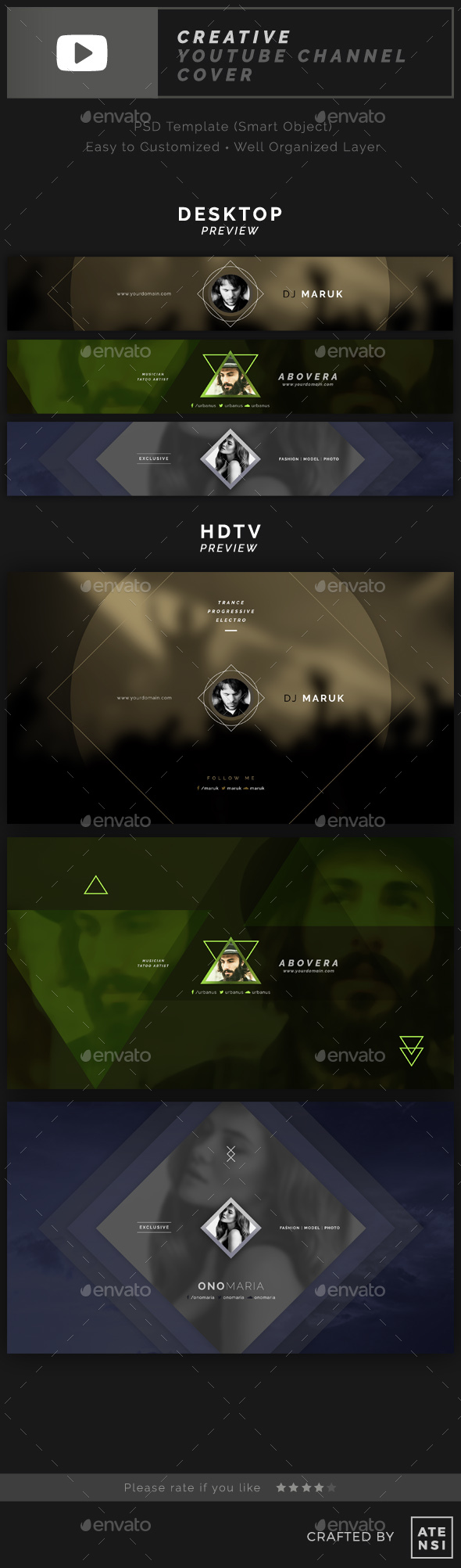 Graphicriver Creative Youtube Channel 19613576
