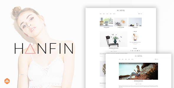 Themeforest Hanfin - Personal & Clean Blog Template 19616003