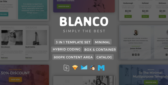 Blanco | Minimalist Template