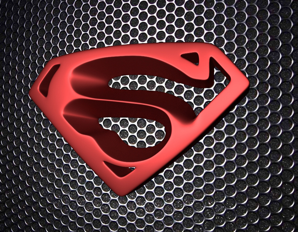 3DOcean Superman Logo 19628480
