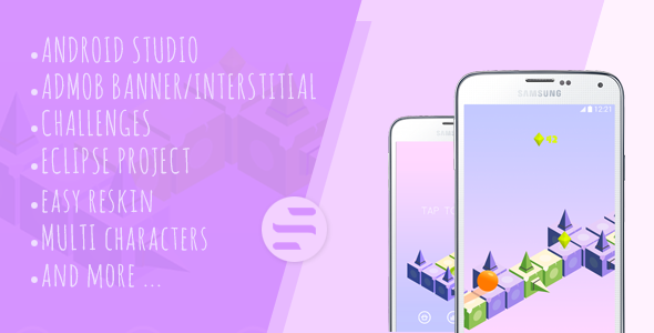 Spiky Hallway - Isometric Game - Android Studio And Eclipse Project