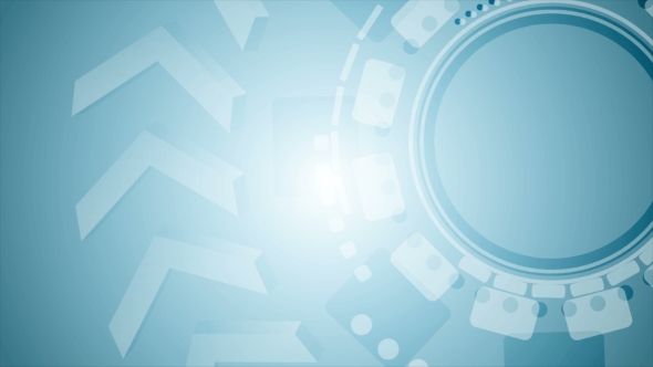 Videohive Abstract Blue Technology Video Animation 19636053