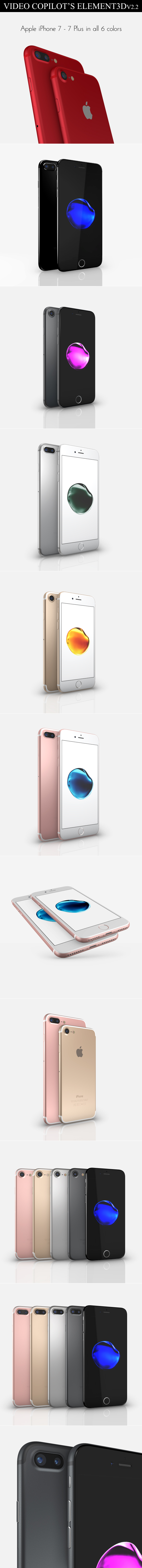 Element3D - iPhone 7 Collection