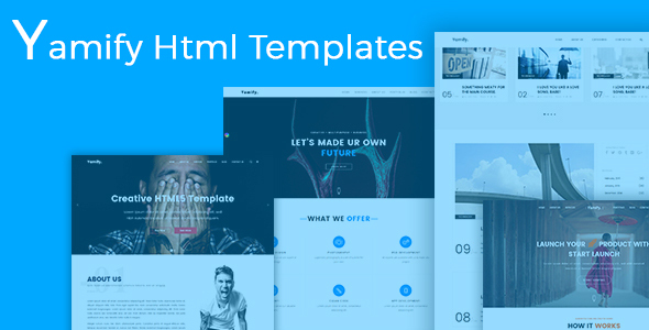 Yanify-HTML Responsive Multi-Purpose Template