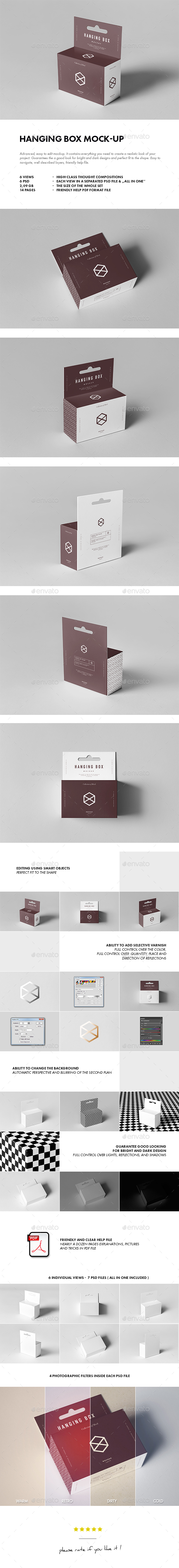 Graphicriver Hanging Box Mock-up 19656456 Graphicriver Hanging Box Mock-up 19656456