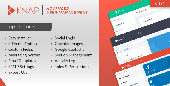 Knap - Advanced User Management