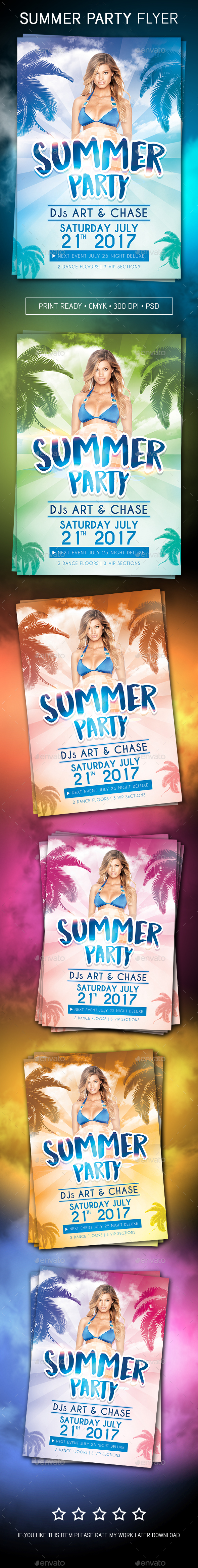 Summer Party Flyer