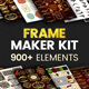 Frame Maker Kit | 900+ elements