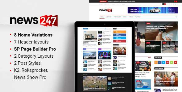 News247 - Responsive News Magazine Newspaper