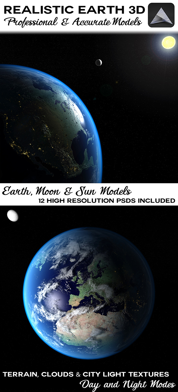 3DOcean Earth 3D 19679137