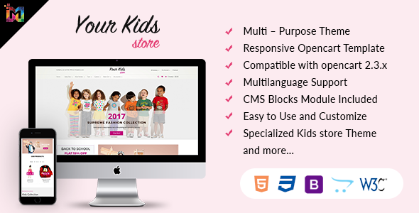 Responsive OpenCart eCommerce Theme - Fashion