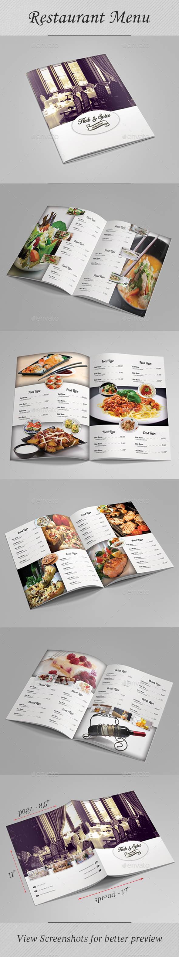 Restaurant Menu