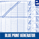 Architectural Blue Print Generator- Photo Template