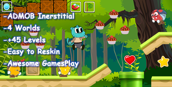 CodeCanyon Amazing Gumball Adventure Admob 19713953 CodeCanyon Amazing Gumball Adventure Admob 19713953
