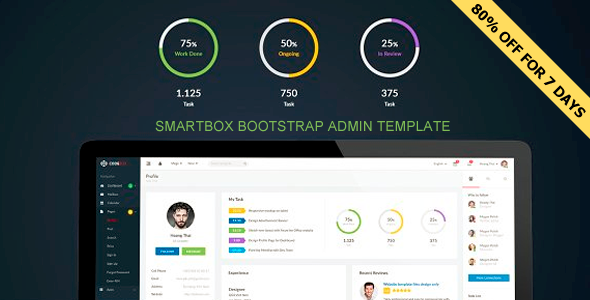 Smartbox - Bootstrap Admin Dashboard Template