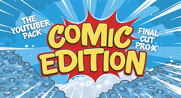 The Youtuber Pack - Comic Edition - Final Cut Pro X