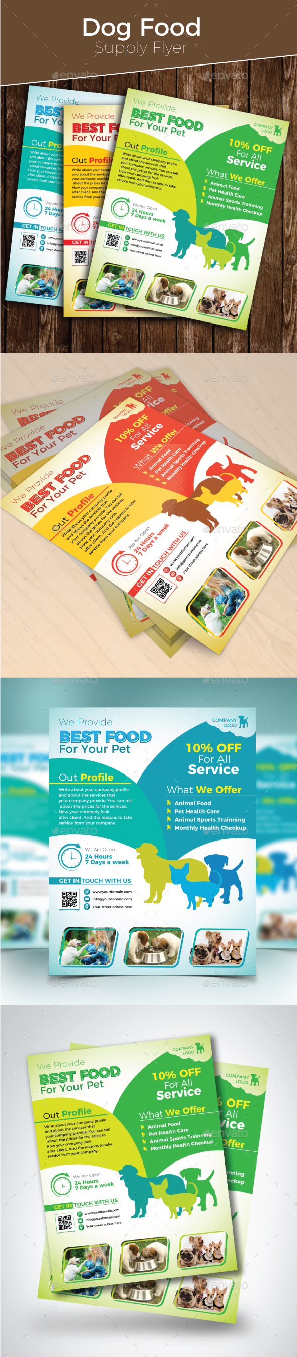 Dog Food Supply Flyer